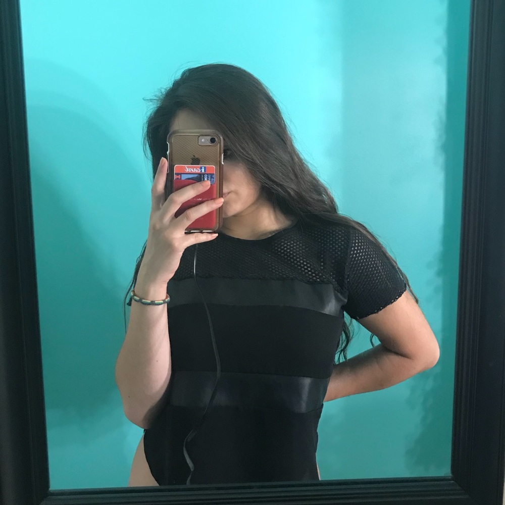 Black Edgy Top